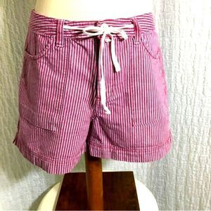 Riveted by Lee Red Striped Shorts Size 10M